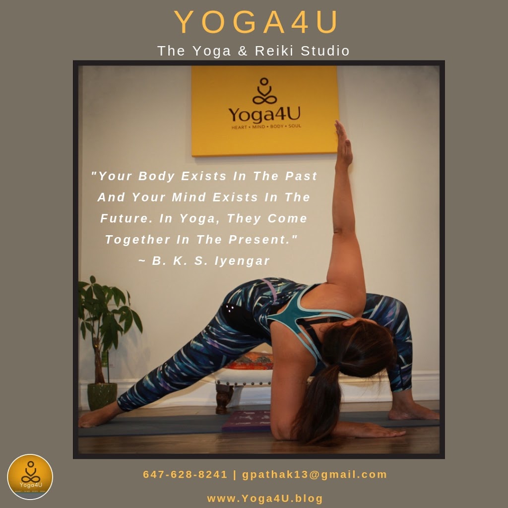 Yoga4U | 13 Bonavista Dr, Brampton, ON L6X 0N2, Canada | Phone: (647) 628-8241