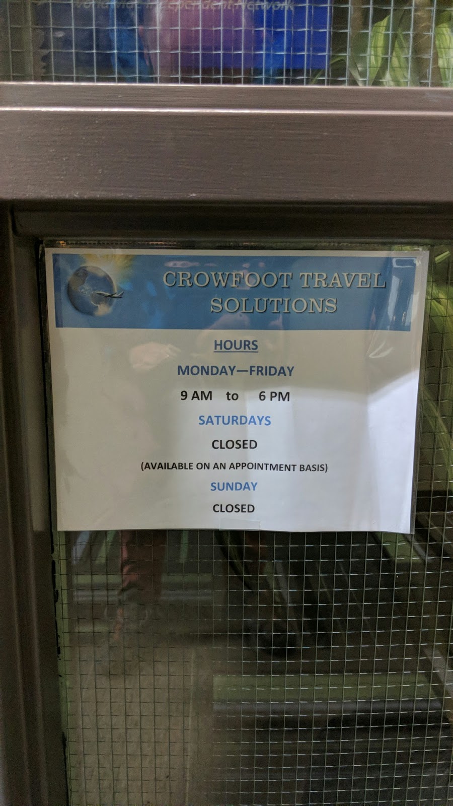 crowfoot travel
