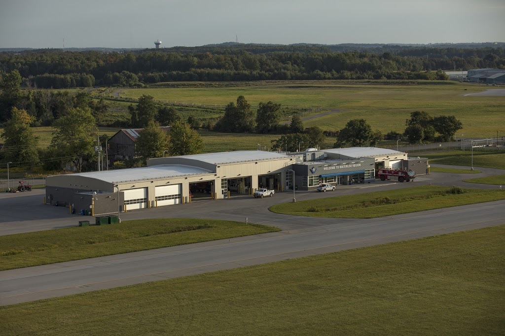 Region of Waterloo International Airport (YKF) Operations Centre | 75 1M0 New Germany Ln, Cambridge, ON N3H 4R6, Canada | Phone: (519) 648-3370