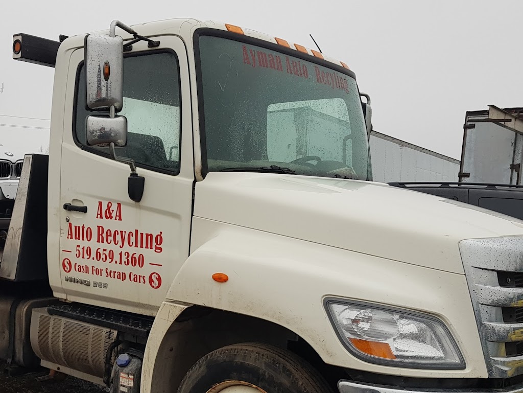 A&A Auto Recycling Inc. | 1859 Scanlan St, London, ON N5W 6C3, Canada | Phone: (226) 663-2303