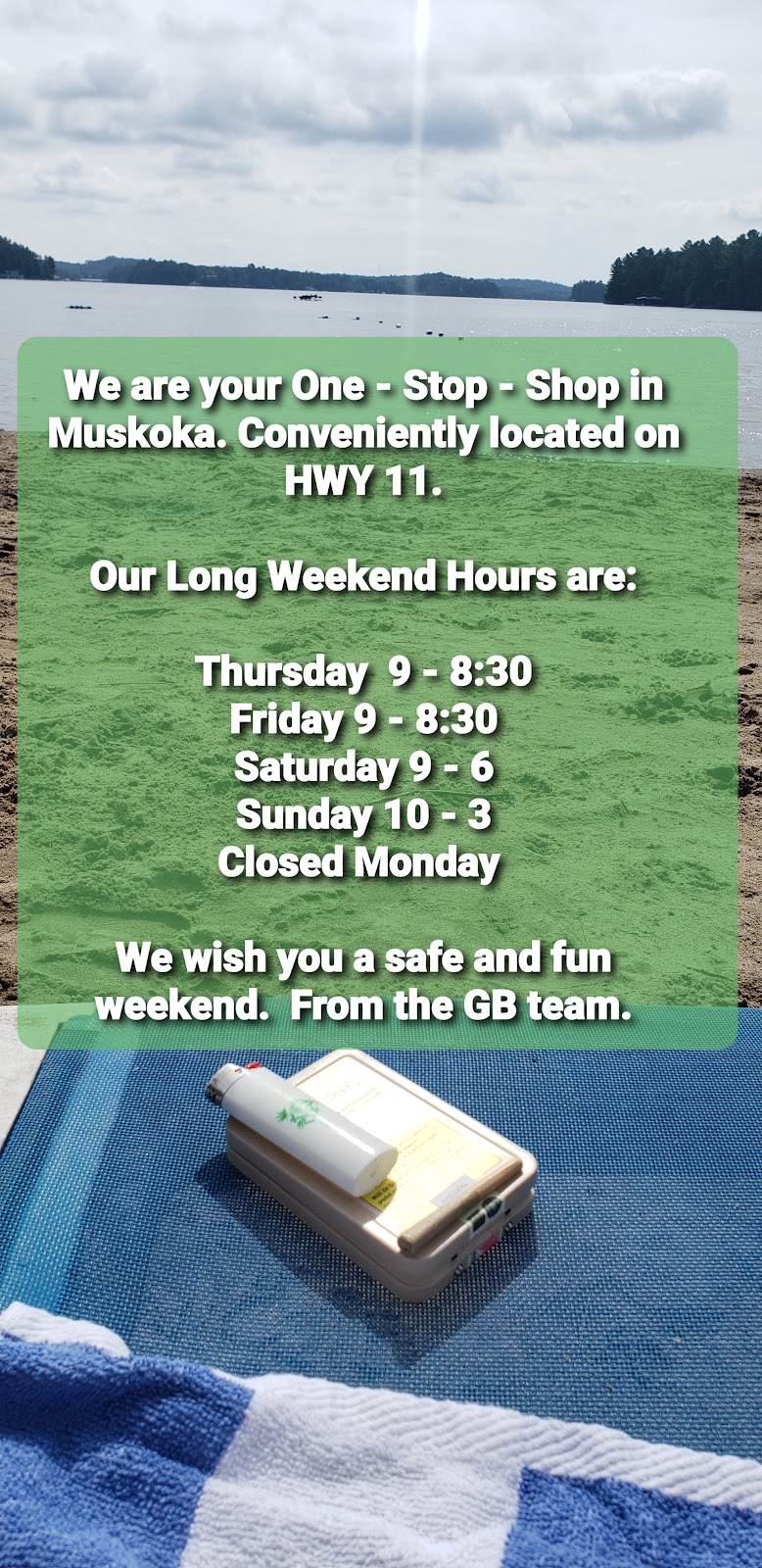 The Green Bouquet Cannabis Inc | 15 S Mary Lake Rd Unit 2, Port Sydney, ON P0B 1L0, Canada | Phone: (705) 385-9333