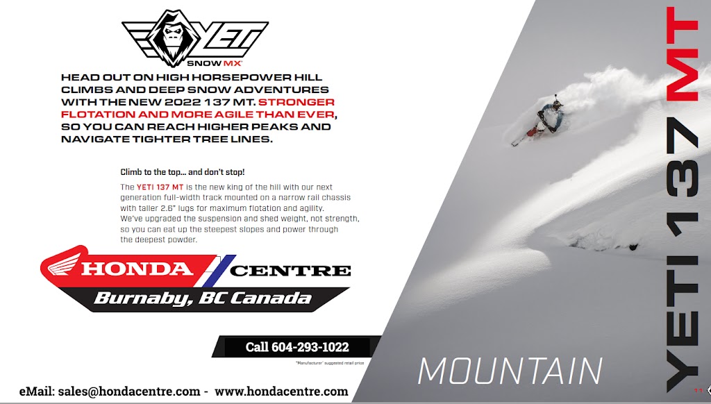 YetiMX Vancouver | 3766 E 1st Ave, Burnaby, BC V5C 3V9, Canada | Phone: (604) 293-1022