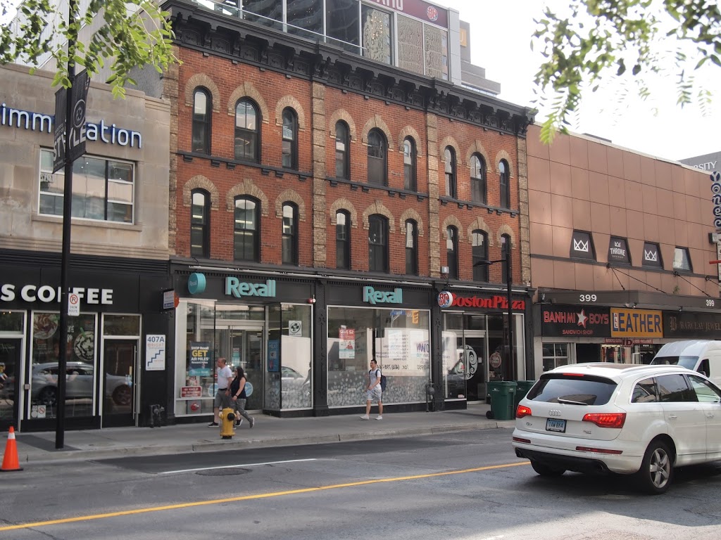 Rexall | 401 Yonge St, Toronto, ON M5B 1S9, Canada | Phone: (416) 979-9190