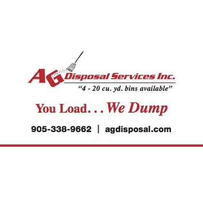 AG Disposal Services Inc | 740 Weller Ct, Oakville, ON L6K 3S9, Canada | Phone: (905) 338-9662