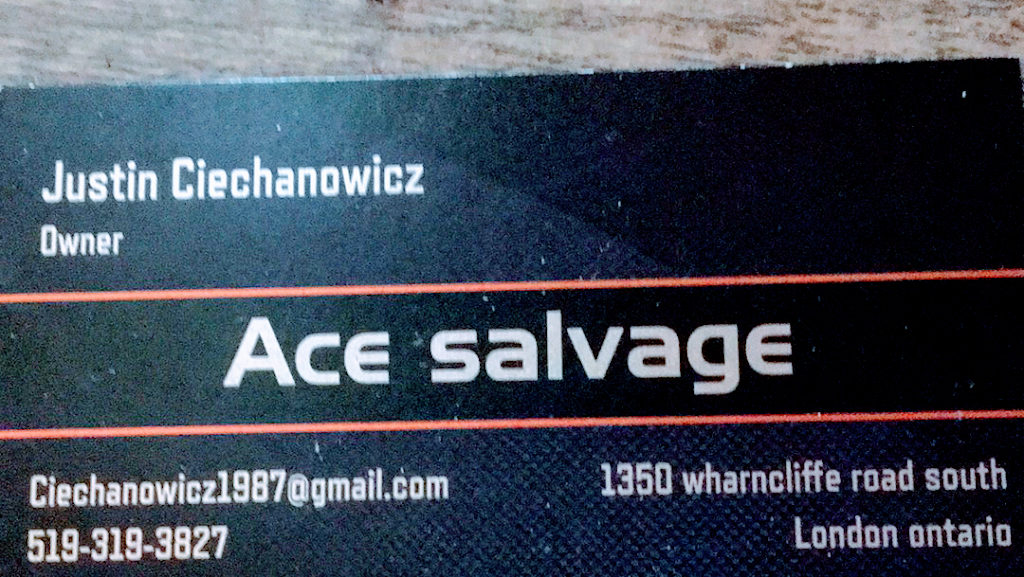 Ace Scrap Car Removal | 64 Metcalfe Crescent, London, ON N6E 1H9, Canada | Phone: (519) 319-3827