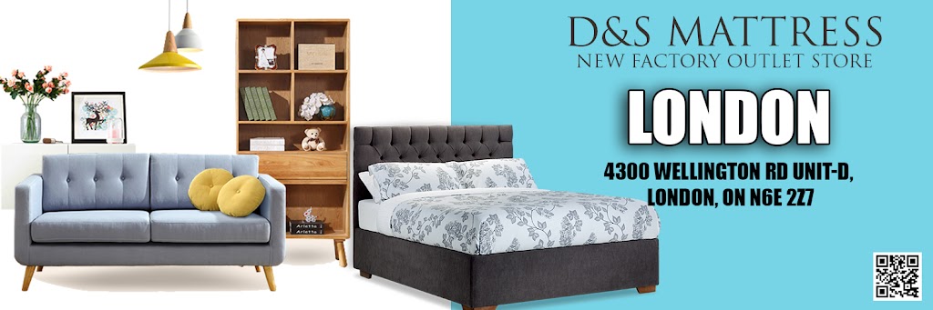 D&S Mattress | 4300 Wellington Rd S Unit-D, London, ON N6E 2Z7, Canada | Phone: (437) 987-8323