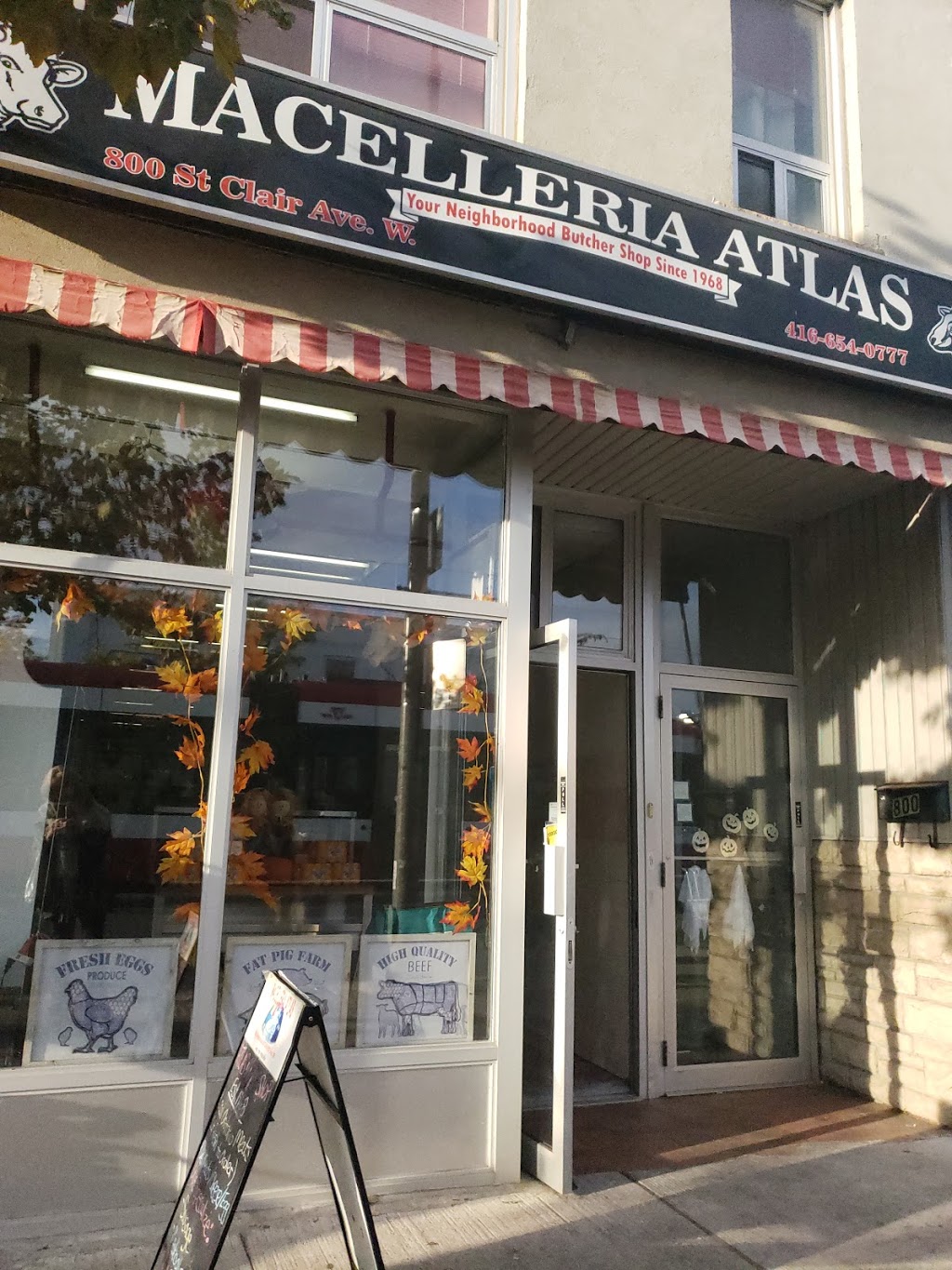 Macelleria Atlas | store | 800 St Clair Ave W, Toronto, ON M6C 1B6, Canada | 4166540777 OR +1 416-654-0777