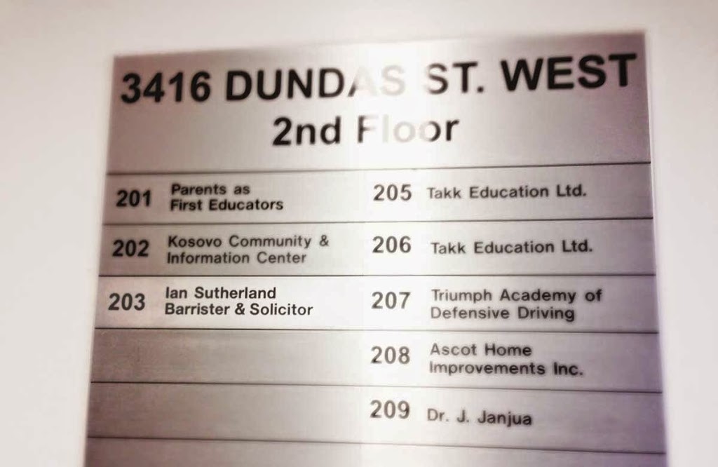 Sutherland Legal, Toronto Law Office | 3416 Dundas St W #203, York, ON M6S 2S1, Canada | Phone: (416) 763-0787