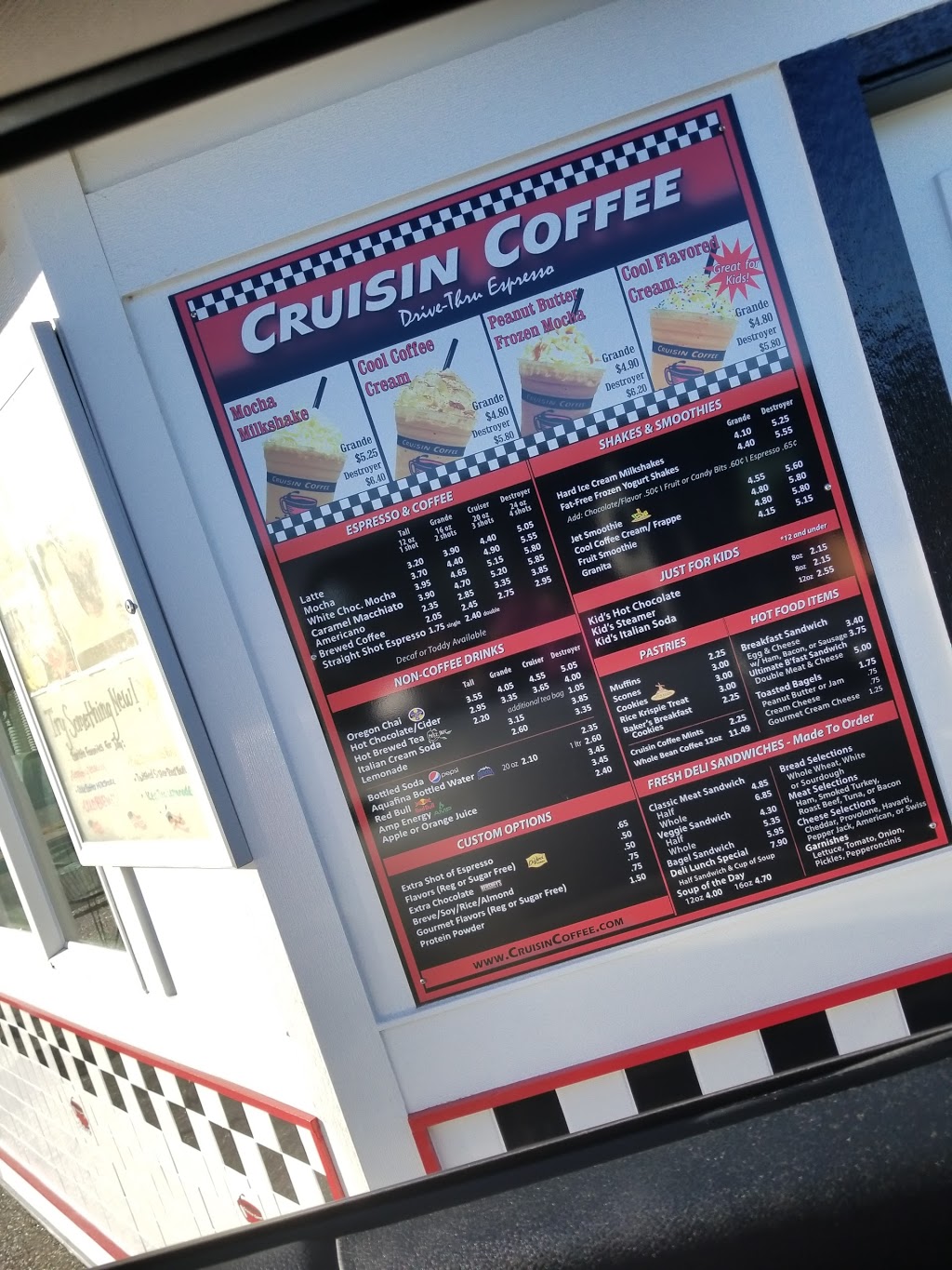 Cruisin Coffee Ferndale | 5885 Portal Way, Ferndale, WA 98248, USA | Phone: (360) 384-8100