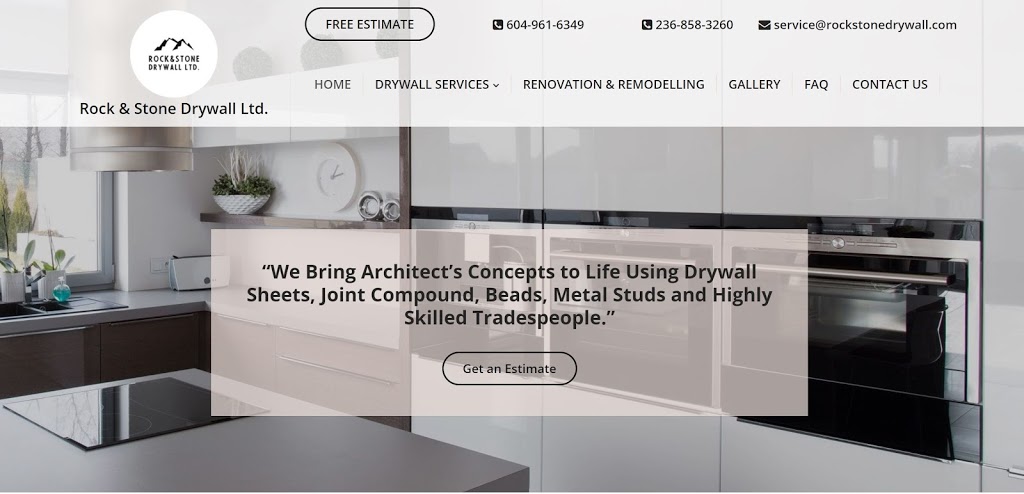 Rock & Stone Drywall | 14877 74 Ave, Surrey, BC V3S 0T9, Canada | Phone: (604) 961-6349