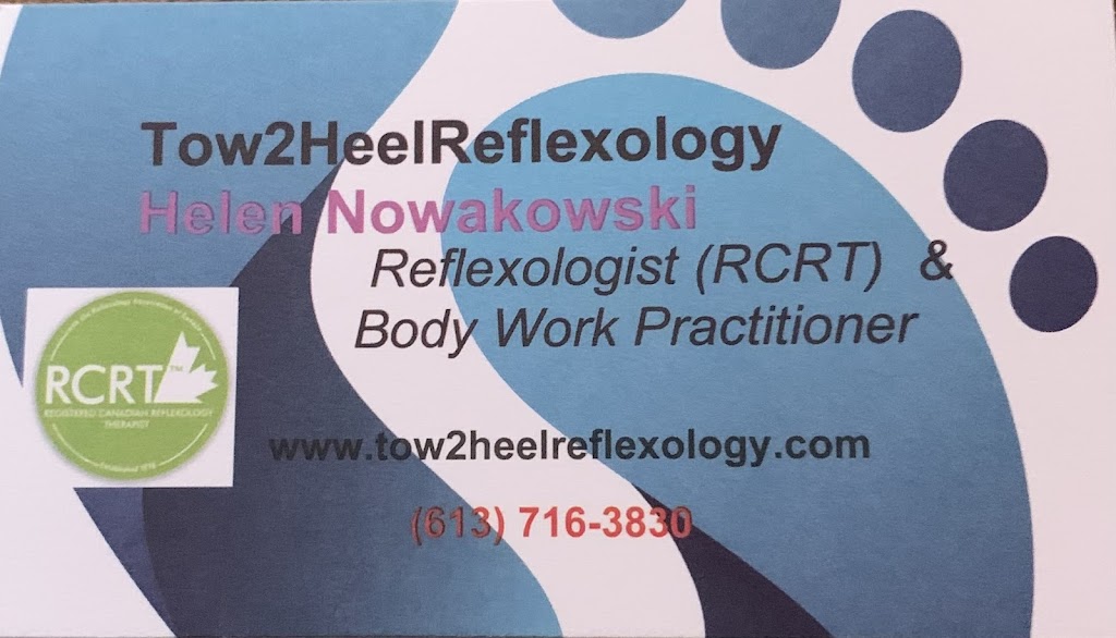 Tow2heelreflexology | 202 Teal Crescent, Orléans, ON K1E 2C2, Canada | Phone: (613) 716-3830