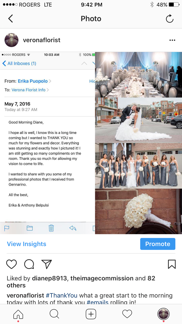 Verona Florist | 3-200 Whitmore Rd, Woodbridge, ON L4L 7K4, Canada | Phone: (905) 265-0633