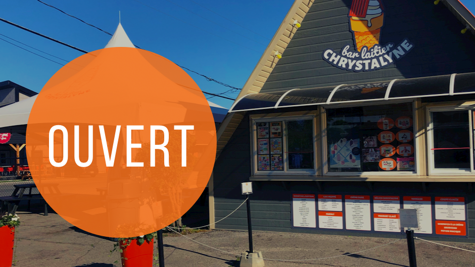 Bar Laitier Chrystalyne | 189 rte 338, Les Coteaux, QC J7X 1A2, Canada | Phone: (450) 631-1216