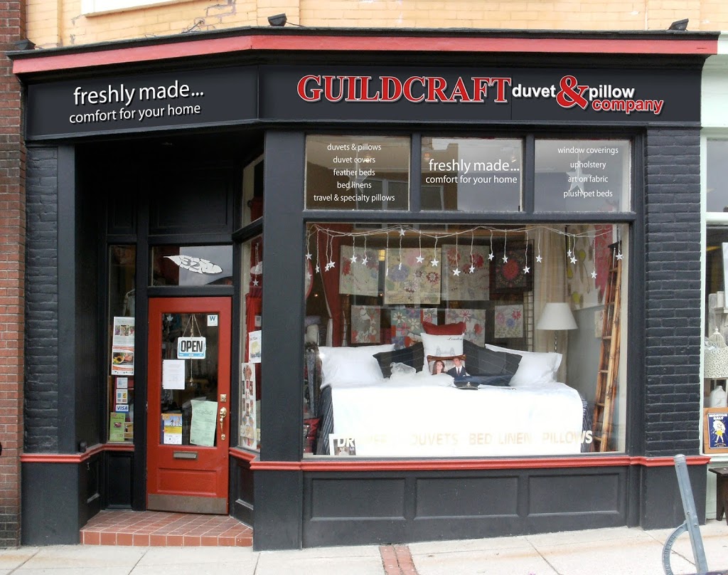 Guildcraft The Duvet & Pillow Company | 32 Wilson St, Guelph, ON N1H 4G5, Canada | Phone: (519) 763-7651