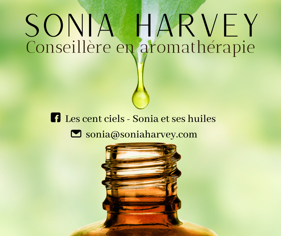 Les cent ciels - Sonia et ses huiles | 1811 Rue Louis-Philippe-Hébert, Chambly, QC J3L 4B4, Canada | Phone: (514) 891-1082