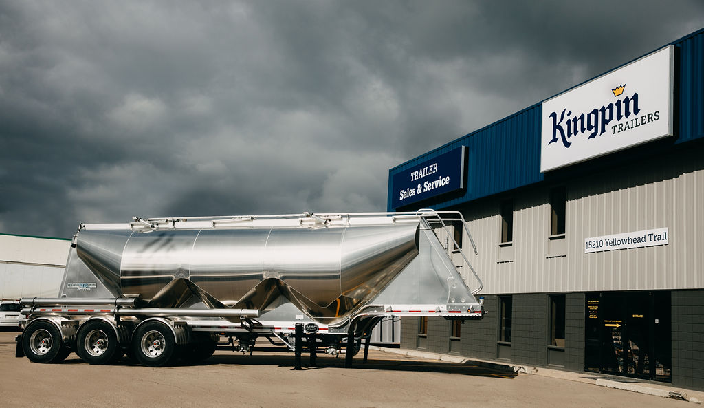 Kingpin Trailers Ltd | 15210 Yellowhead Trail NW, Edmonton, AB T5V 1A1, Canada | Phone: (780) 447-1970