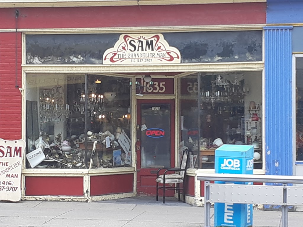 Sam The Chandelier Man | 1633 Queen St W, Toronto, ON M6R 1A9, Canada | Phone: (416) 537-9707