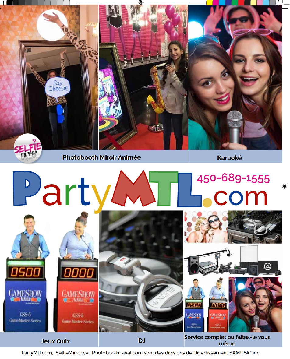 SAMUSIC / PartyMTL | 1400 Mnt Champagne, Laval, QC H7X 3Z8, Canada | Phone: (450) 689-1555