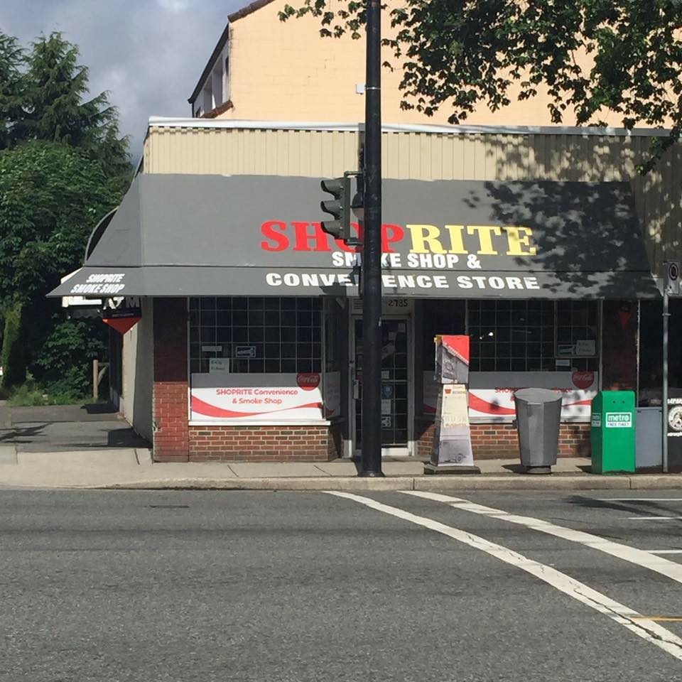 Shoprite Smoke Shop Ltd | 2785 Commercial Dr, Vancouver, BC V5N 4C5, Canada | Phone: (604) 872-5444