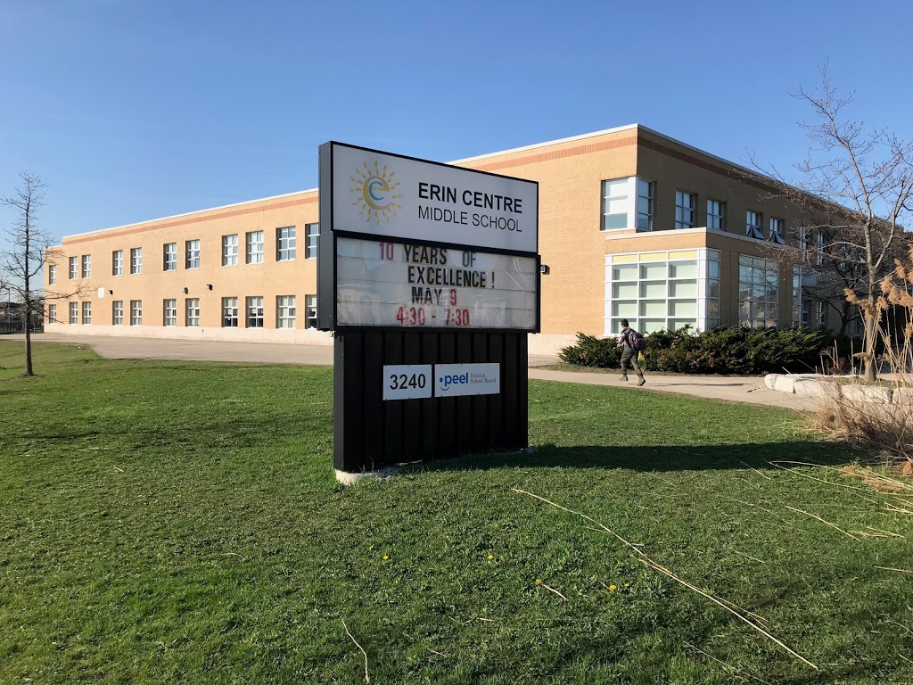 Erin Centre Middle School | 3240 Erin Centre Blvd, Mississauga, ON L5M 7T9, Canada | Phone: (905) 820-5720