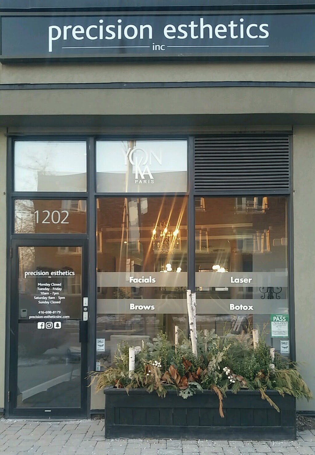 Precision Esthetics Inc | 1202 Kingston Rd, Scarborough, ON M1N 1N8, Canada | Phone: (416) 698-8179