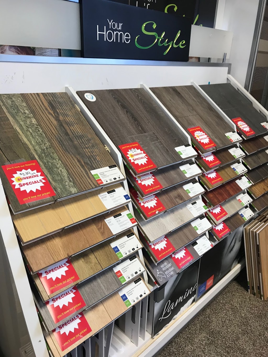 Sunshine Carpet & Flooring | 444 West Street S, Orillia, ON L3V 5H3, Canada | Phone: (705) 329-0202