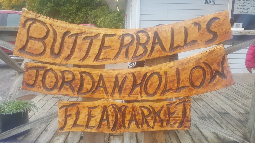 Butterballs Jordan Hollow Flea Market | 2980 King St, Jordan Station, ON L0R 1S0, Canada | Phone: (905) 341-9916