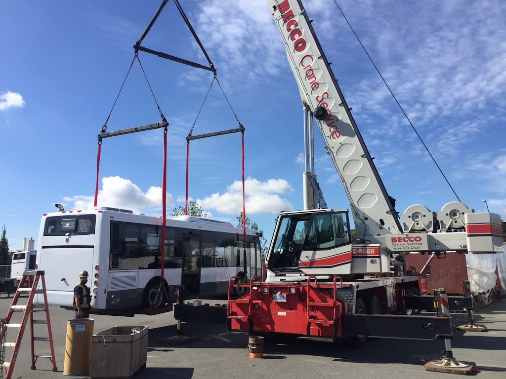 BECCO Crane Service Inc. | 1917 Eureka Ave, Port Coquitlam, BC V3C 5P6, Canada | Phone: (604) 351-6049