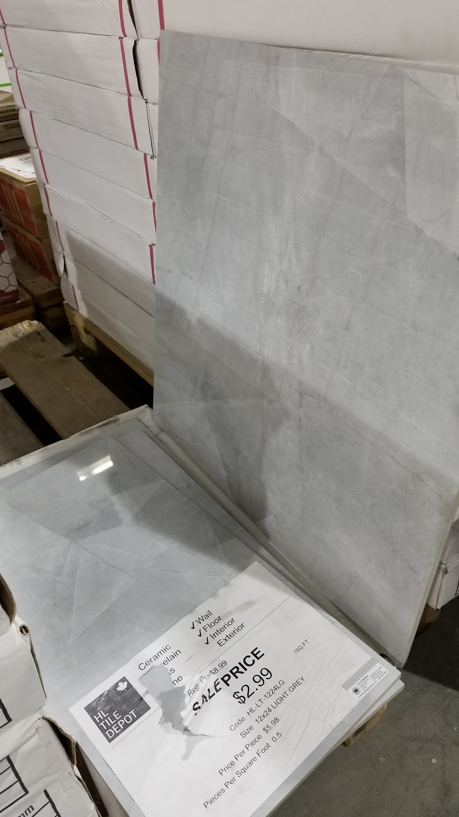 HL Tile Depot | 835 Terminal Ave, Vancouver, BC V6A 2M9, Canada | Phone: (604) 605-8453