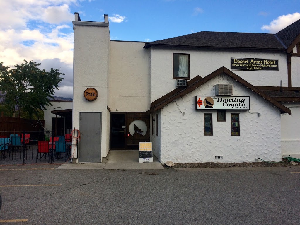 The Howling Coyote Pub & Grill | 6341 Main St, Oliver, BC V0H 1T0, Canada | Phone: (250) 498-0123