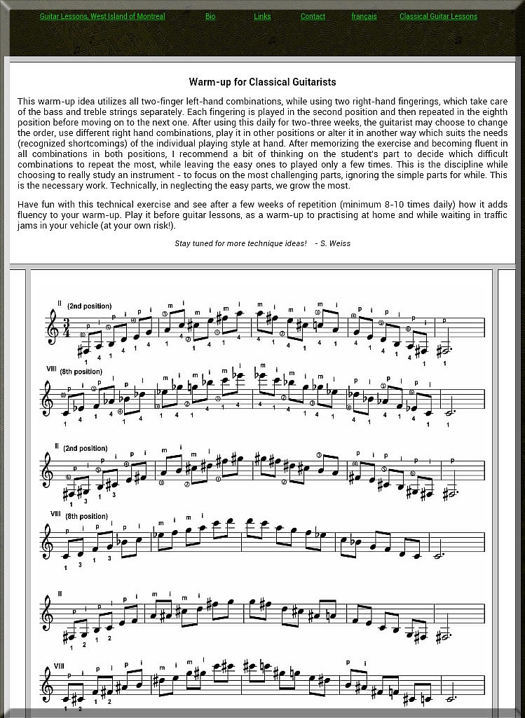 Montreal, Guitar Lessons in the West Island - Teacher Stephen W. | Rue Davignon, Dollard-des-Ormeaux, QC H9B 1Y4, Canada | Phone: (514) 676-0825