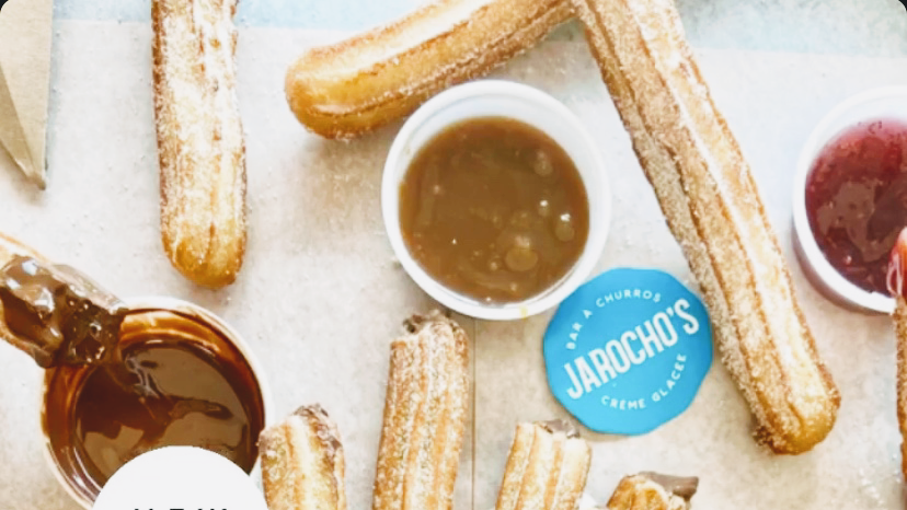 Jarochos Bar à Churros | 53 Boulevard Jean-Paul-Vincent, Longueuil, QC J4G 1Y9, Canada | Phone: (450) 332-3424
