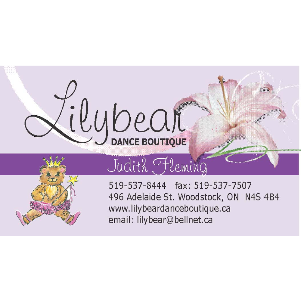 Lilybear Dance Boutique | 496 Adelaide St, Woodstock, ON N4S 4B4, Canada | Phone: (519) 537-8444