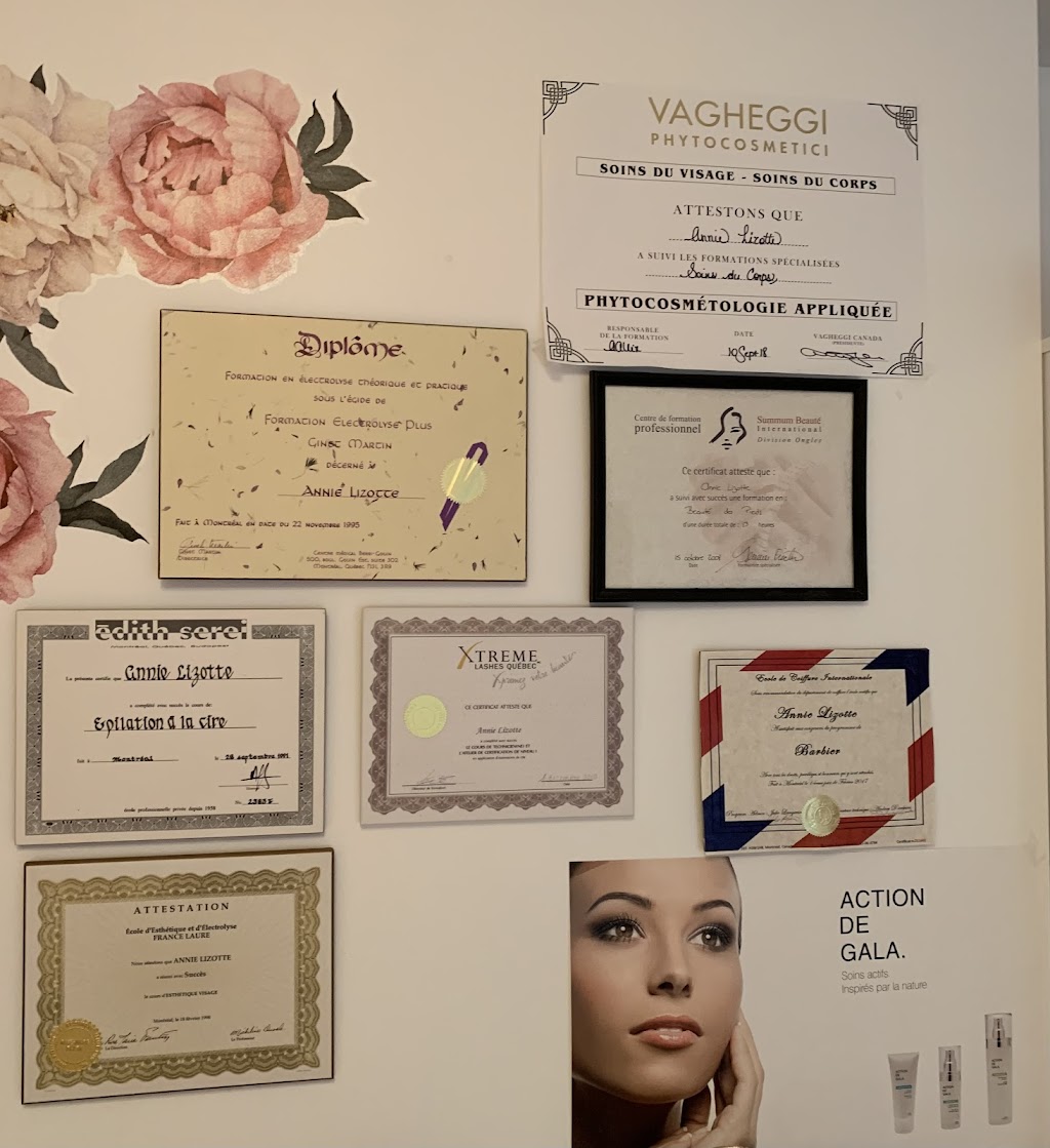 Épilation Laser Annie & Soins Esthétiques | 835 B Mnt Ste Julie, Sainte-Julie, QC J3E 1W9, Canada | Phone: (514) 566-9047