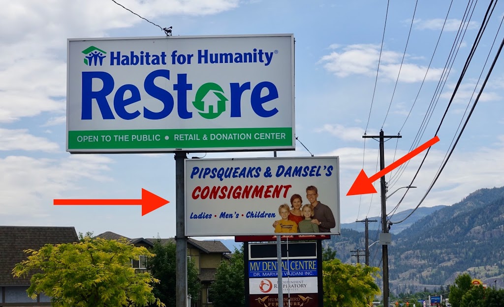 Pipsqueaks & Damsels Consignment | 2498 Skaha Lake Rd, Penticton, BC V2A 6E9, Canada | Phone: (250) 493-0021