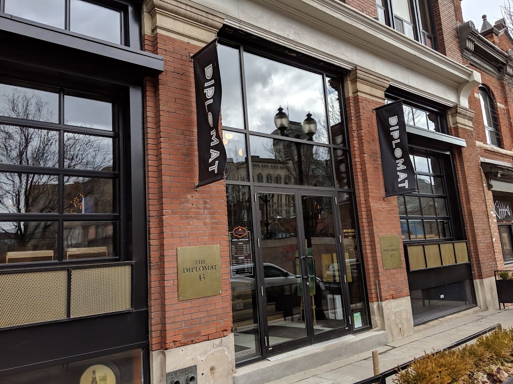 The Diplomat | 43 King William St, Hamilton, ON L8R 1A2, Canada | Phone: (905) 523-4343