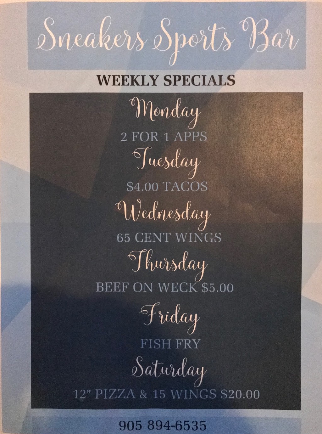 Sneakers Beach Tavern | 4020 Erie Rd, Crystal Beach, ON L0S 1B0, Canada | Phone: (905) 894-6535
