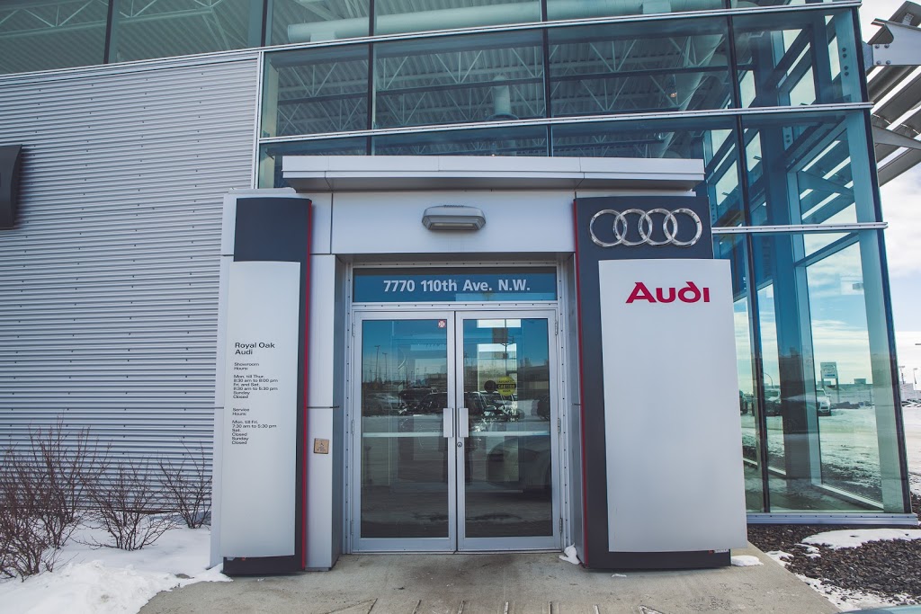 Audi Royal Oak | 7770 110 Ave NW, Calgary, AB T3R 1R8, Canada | Phone: (403) 547-5900