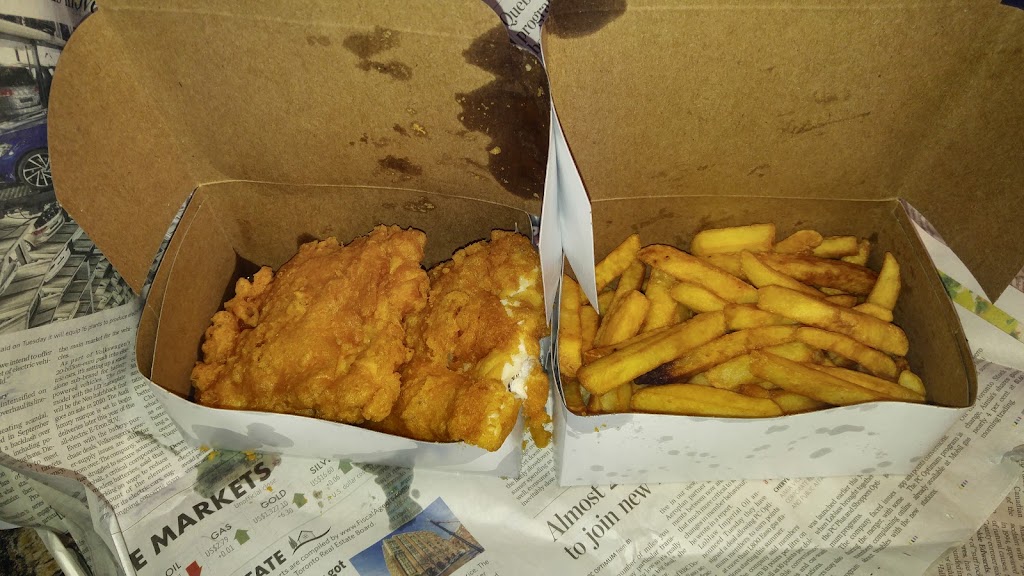 Fancys Fish and Chips Seafood Restaurant | 5 Bell Farm Rd, Barrie, ON L4M 5G1, Canada | Phone: (705) 728-9594