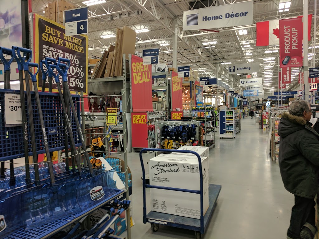 Lowes Home Improvement | 345 The Boardwalk, Waterloo, ON N2T 0A6, Canada | Phone: (519) 576-5776