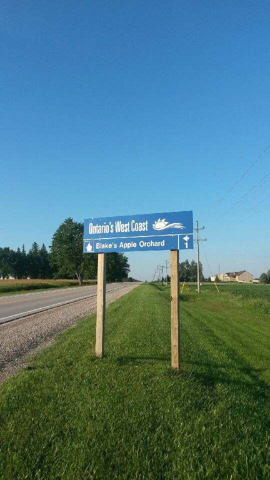 Blakes Apple Orchard | 42933 St Michaels Rd, Brussels, ON N0G 1H0, Canada | Phone: (519) 887-6972