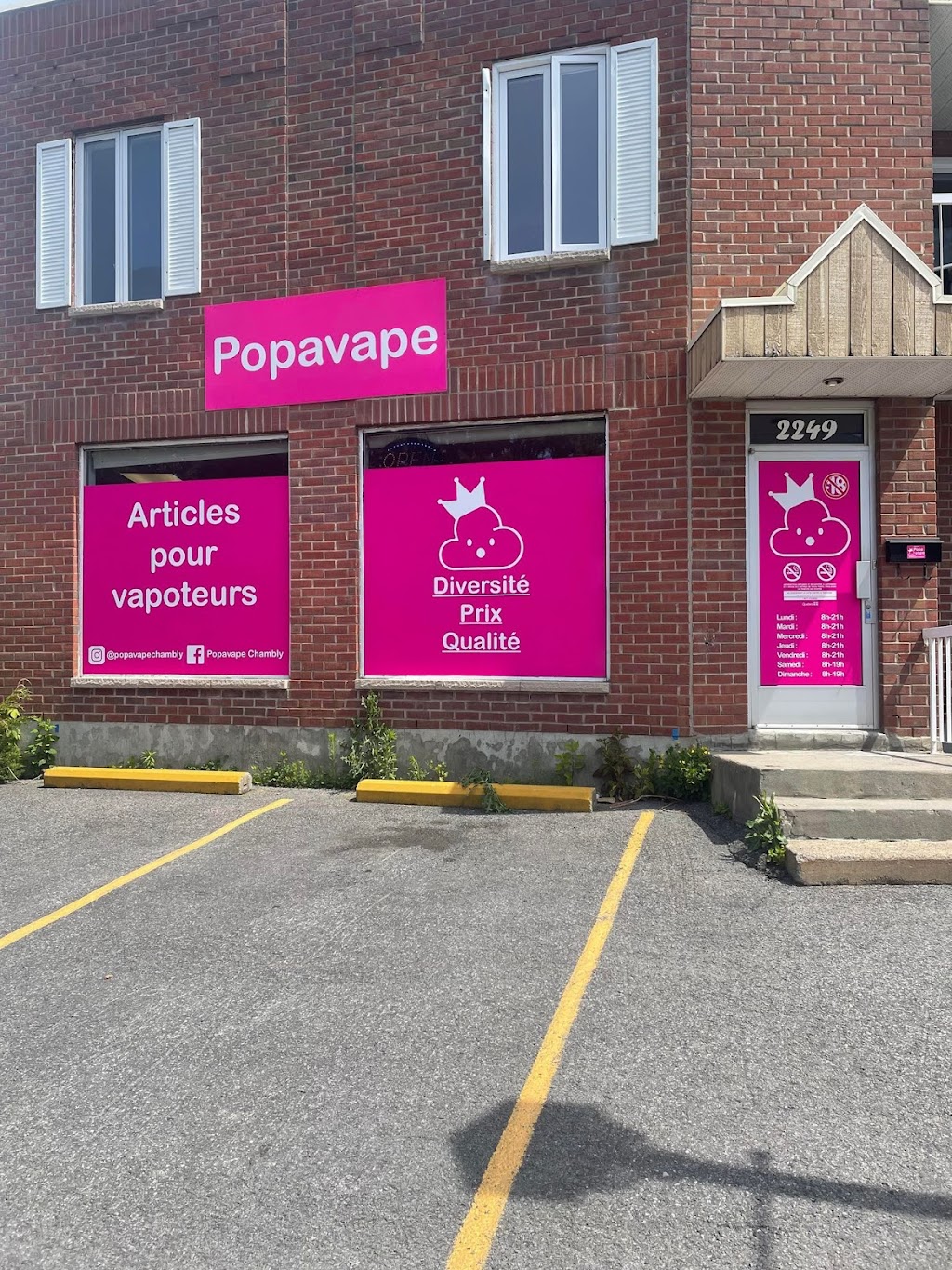 Popavape SuperCentre Chambly | Article pour Vapoteur | Vape Shop | 2249 Av. Bourgogne, Chambly, QC J3L 1Z9, Canada | Phone: (450) 447-5141