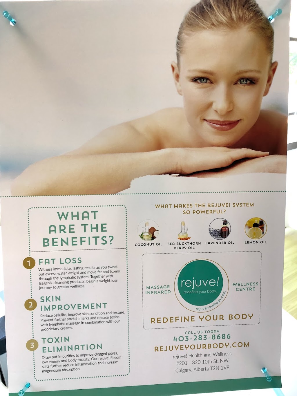 Rejuve Health & Wellness | 320 10 St NW #201, Calgary, AB T2N 1V8, Canada | Phone: (403) 283-8686