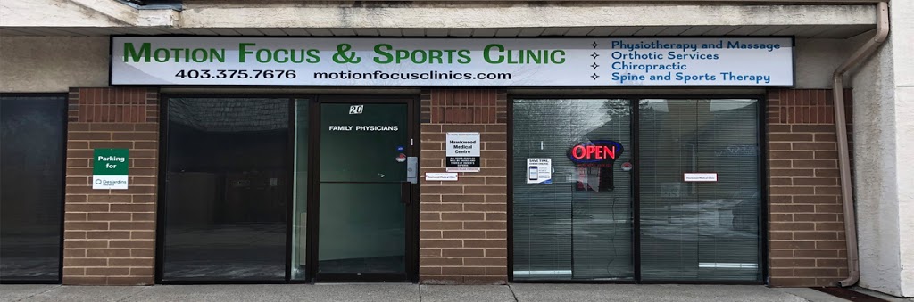 Motion Focus & Sports Clinic | 20-217 Hawksbrow Dr NW, Hawkwood, Northwest, Calgary, AB T3G 3K2, Canada | Phone: (403) 375-7676