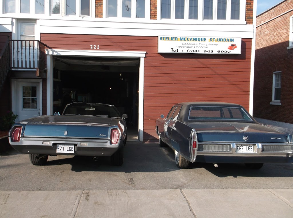 Atelier Mecanique St-Urbain | 221 Rue Principale, Saint-Urbain-Premier, QC J0S 1Y0, Canada | Phone: (514) 943-6920
