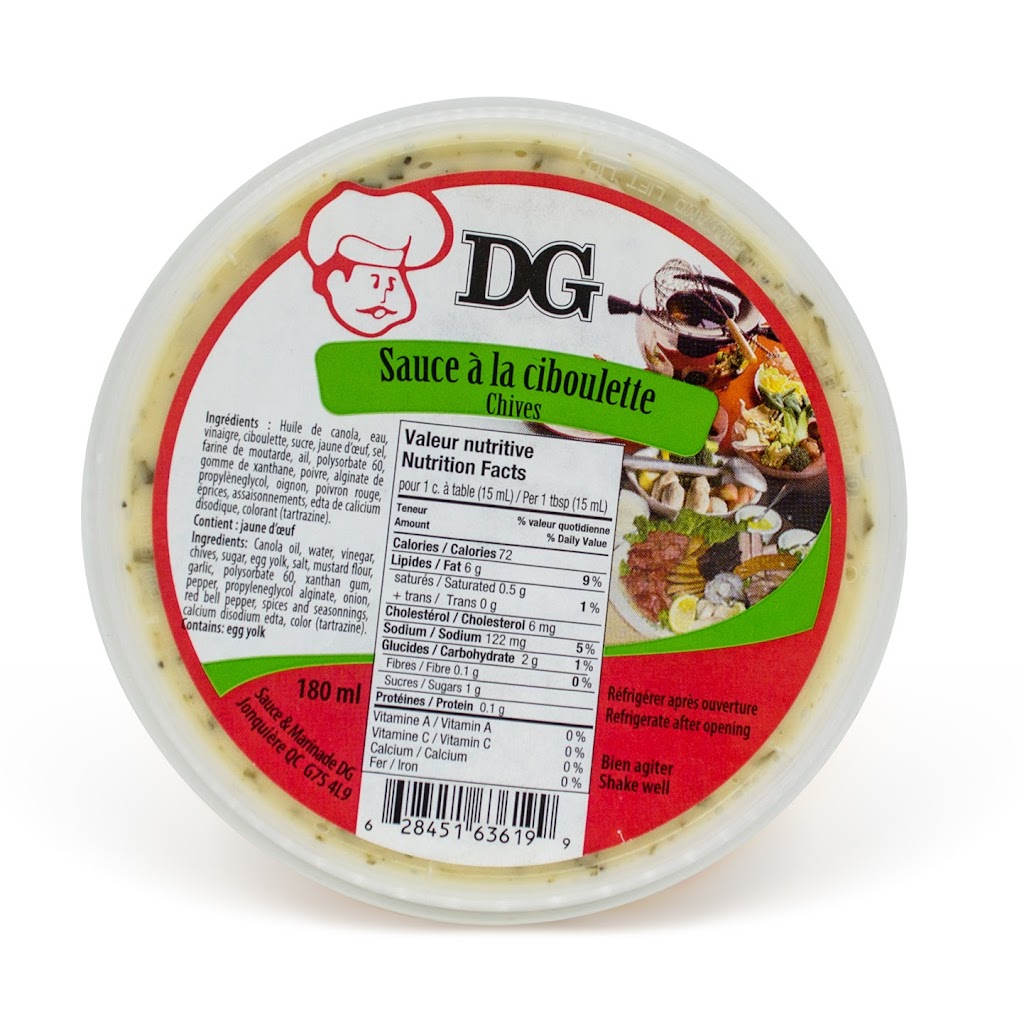 Sauces et Marinades DG | 2920 Rte du Lac O, Alma, QC G8B 5V2, Canada | Phone: (418) 769-2441