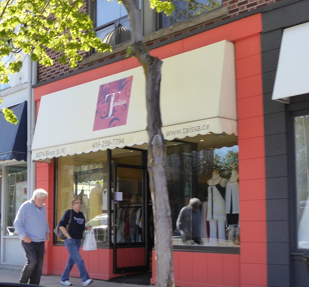 Taissa Boutique | 3074 Bloor St W, Etobicoke, ON M8X 1C8, Canada | Phone: (416) 236-7794