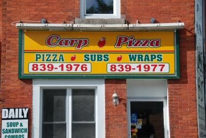 Carp Pizza | 439 Donald B. Munro Dr, Carp, ON K0A 1L0, Canada | Phone: (613) 839-1977