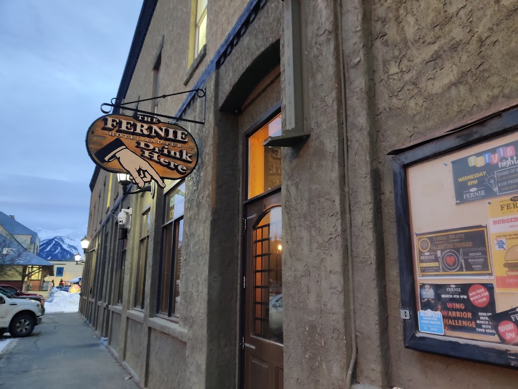 The Fernie Taphouse | Box 1899, 691 1st Ave, Fernie, BC V0B 1M0, Canada | Phone: (250) 423-6444
