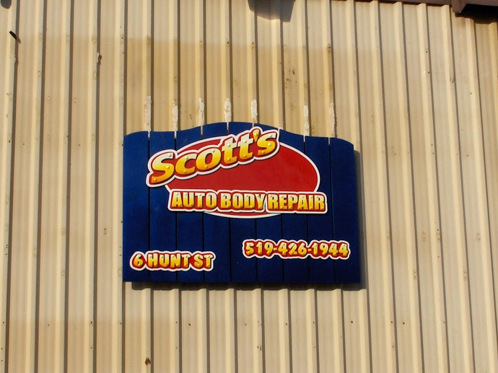 Scotts Auto Body Repair | 6 Hunt St S, Simcoe, ON N3Y 4J7, Canada | Phone: (519) 426-1944